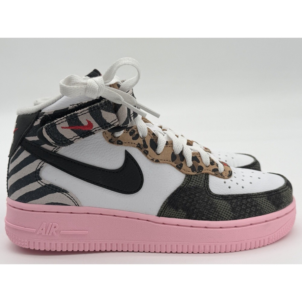Women's Size 6.5 - Nike Air Force 1 Mid Tunnel Walk DZ4841-100 No Box Lid